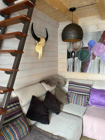 Tinyhouse Woody At The Water Apartamento Zaandam Exterior foto