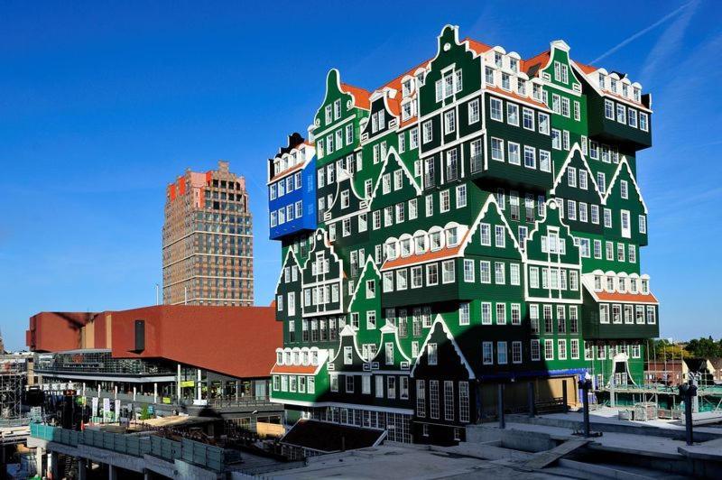 Tinyhouse Woody At The Water Apartamento Zaandam Exterior foto